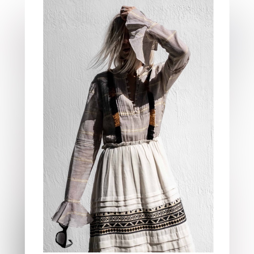 HEMANT & NANDITA Lina maxi dress - Picture 2 of 16